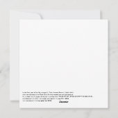 Gian Lorenzo Bernini Buste van Christus 1679 Feestdagenkaart (Achterkant)