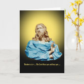 Gian Lorenzo Bernini Buste van Christus 1679 Kaart (Gele Bloem)