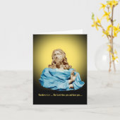 Gian Lorenzo Bernini Buste van Christus 1679 Kaart (Gele Bloem)