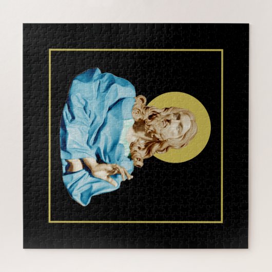 Gian Lorenzo Bernini Buste van Christus 1679 Legpuzzel (Horizontaal)