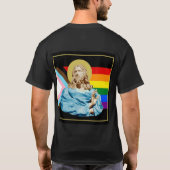 Gian Lorenzo Bernini Buste van Christus 1679 PRIDE T-shirt (Achterkant)