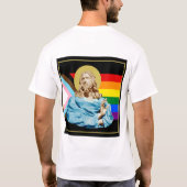 Gian Lorenzo Bernini Buste van Christus 1679 PRIDE T-shirt (Achterkant)