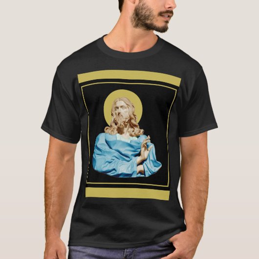 Gian Lorenzo Bernini Buste van Christus 1679 T-shi T-shirt (Voorkant)