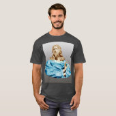 Gian Lorenzo Bernini Buste van Christus 1679 T-shi T-shirt (Voorkant volledig)