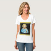 Gian Lorenzo Bernini Buste van Christus 1679 T-shi T-shirt (Voorkant volledig)