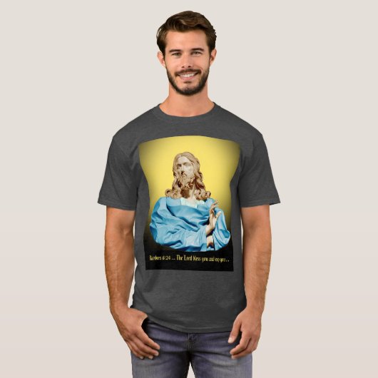 Gian Lorenzo Bernini Buste van Christus 1679 T-shirt (Voorkant volledig)