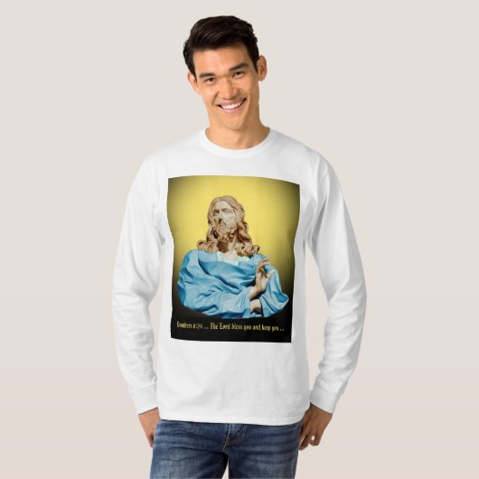 Gian Lorenzo Bernini Buste van Christus 1679 T-shirt (Voorkant volledig)
