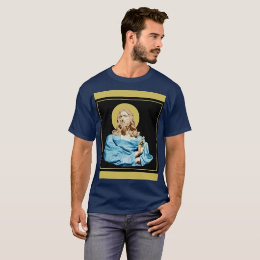 Gian Lorenzo Bernini Buste van Christus 1679 T-shirt (Voorkant volledig)