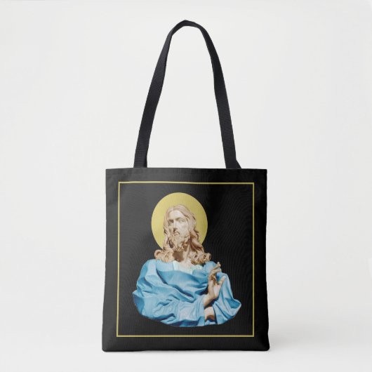 Gian Lorenzo Bernini Buste van Christus 1679 Tote Bag (Voorkant)