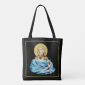 Gian Lorenzo Bernini Buste van Christus 1679 Tote Bag (Achterkant)