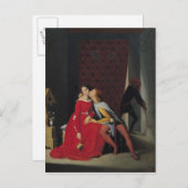 Gianciotto Discover Paolo en Francesca, 1814 Briefkaart (Voorkant / Achterkant)