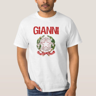 Gianni Italiaanse achternaam T-shirt