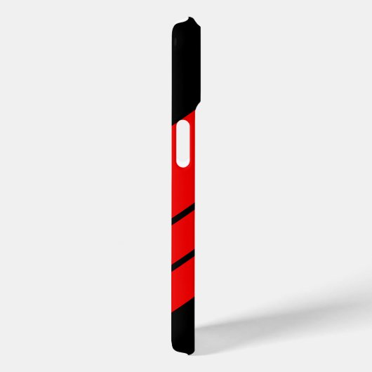 Gianni - Naam Sjabloon - Rood en Zwart Case-Mate iPhone Case (Achterkant / Rechts)