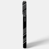 Gianni - Naam Sjabloon - Zwart en grijs Case-Mate iPhone Case (Achterkant / Links)