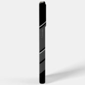 Gianni - Naam Sjabloon - Zwart en grijs Case-Mate iPhone Case (Achterkant / Rechts)