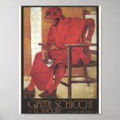 Gianni Schicchi Poster (Puccini) (Voorkant)