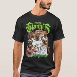 Giannis Antetokounmpo | Basketball Bootleg T-shirt
