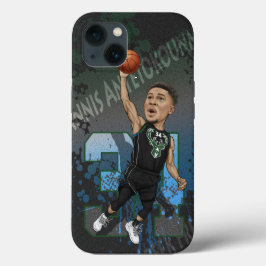 Giannis Antetokounmpo Karikatuur Case-Mate iPhone Case
