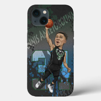 Giannis Antetokounmpo Karikatuur Case-Mate iPhone Case