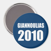 GIANNOULIAS 2010 MAGNEET (Voorkant / Achterkant)