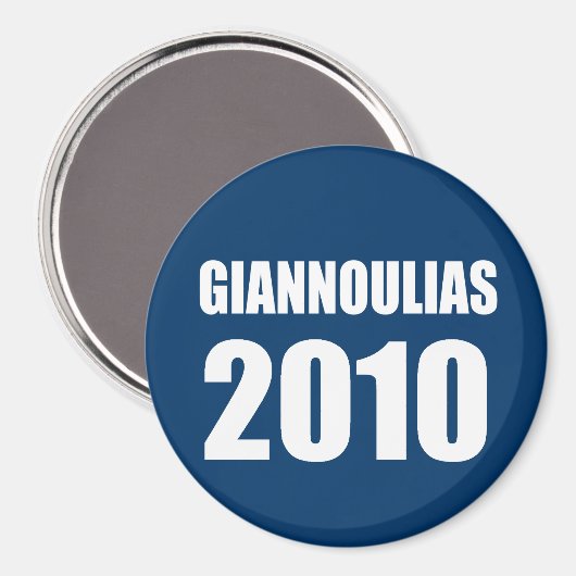 GIANNOULIAS 2010 MAGNEET (Voorkant / Achterkant)