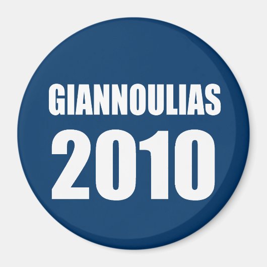 GIANNOULIAS 2010 MAGNEET (Voorkant)