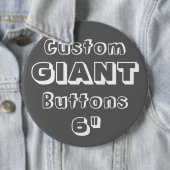 Giant 6-inch Button Pin Badge (In situ)