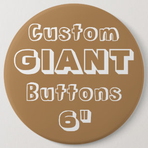 Giant 6-inch Button Pin Badge