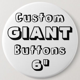 Giant 6-inch Button Pin Badge