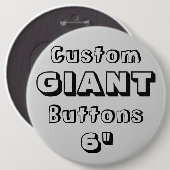 Giant 6-inch Button Pin Badge (Voorkant /achterkant)