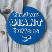 Giant 6-inch Button Pin Badge (In situ)