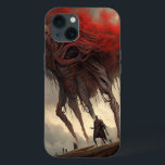 Giant Alien Walking Science Fictie Horror Art Case-Mate iPhone Case<br><div class="desc">Fantasy,  Sci-fi & Horror kunst van het Lunarium.</div>