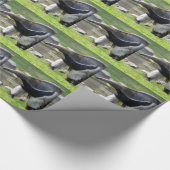 Giant Anteater die op gras loopt Cadeaupapier (Hoek)