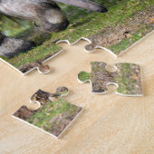 Giant Anteater die op gras loopt Legpuzzel (Zijkant)