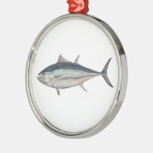 Giant Atlantic Bluefin Tuna Realistic Hat Metalen Ornament (Links)