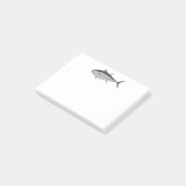 Giant Atlantic Bluefin Tuna Realistic Hat Post-it® Notes (Schuin)