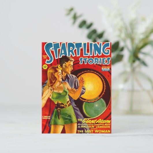 Giant Atom Briefkaart (Staand voorkant)