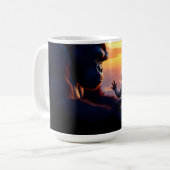 Giant & Baby at Sunset. Koffiemok (Voorkant links)