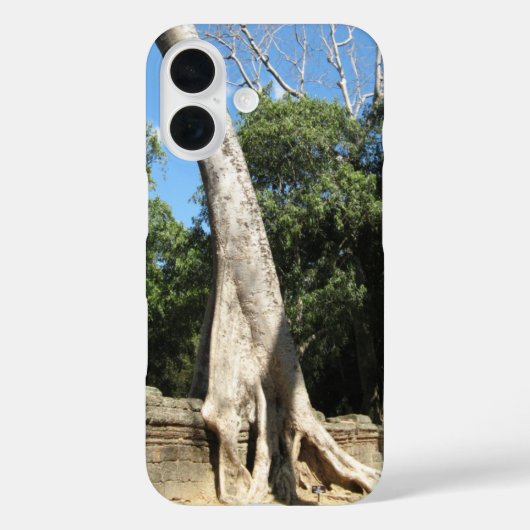 Giant Banyan Tree ... Ta Prohm Temple, Cambodja Case-Mate iPhone Case (Achterkant)