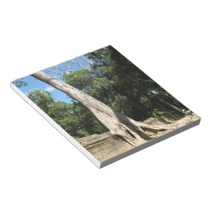 Giant Banyan Tree ... Ta Prohm Temple, Cambodja Notitieblok