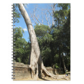 Giant Banyan Tree ... Ta Prohm Temple, Cambodja Notitieboek (Voorkant)