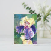Giant Bearded Iris Briefkaart (Staand voorkant)