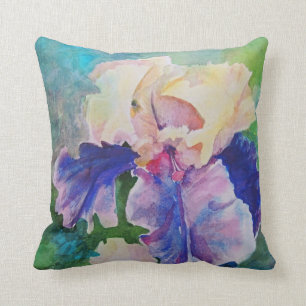 Giant Bearded Iris Kussen
