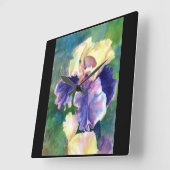 Giant Bearded Iris Vierkante Klok (Hoek)