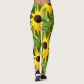 Giant Black-Eyed Susans Leggings (Achterkant)