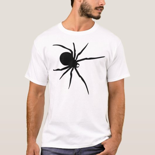 Giant Black Spider T-shirt (Voorkant)