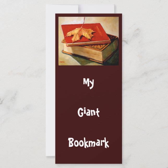 GIANT BLADWIJZER: ART: BOEKEN: LEAF (Voorkant)
