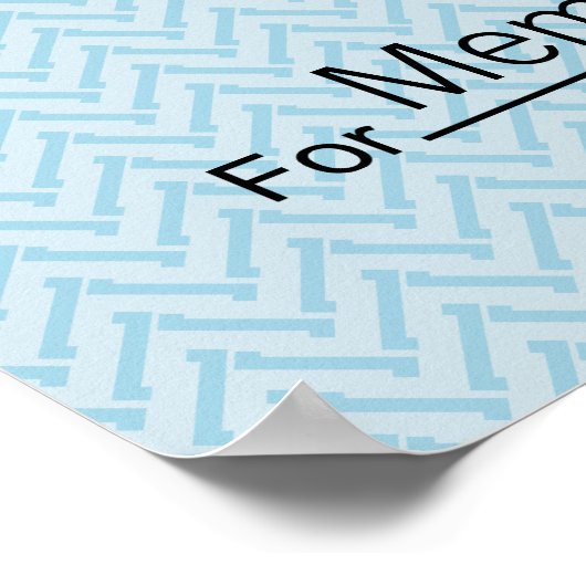 Giant Blank Check voor Sweepstakes, Awards, Liefda Poster (Hoek)