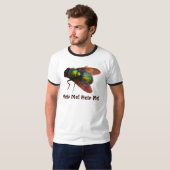 Giant Blow-Fly Grappig "Help me!" T-Shirt (Voorkant volledig)