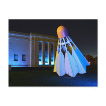 Giant Blue Shuttlecock, Kansas City, Missouri